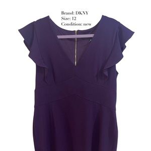 Purple DKNY Dress, 12